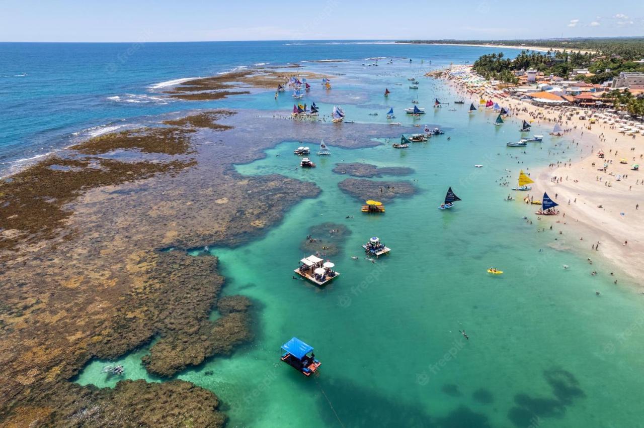 Flat Mar & Sol - Para 6 Pessoas Apartment Pôrto das Galinhas Екстериор снимка